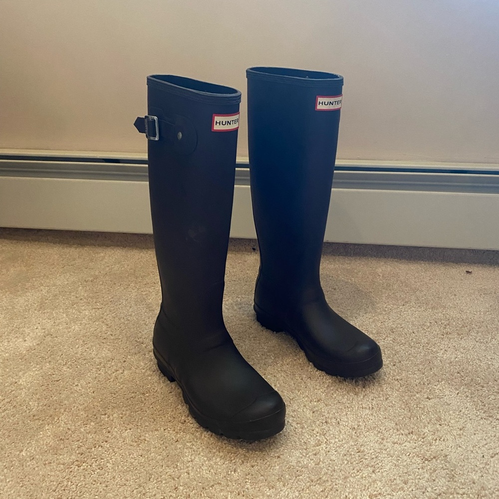 Hunter Boots - Like New - Dark Brown, Women’s 6